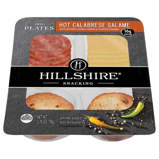 Hillshire Hot Calabrese Salame Snack Plate