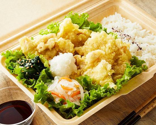 サクッと鶏天弁当 Chicken Tempura Bento Box