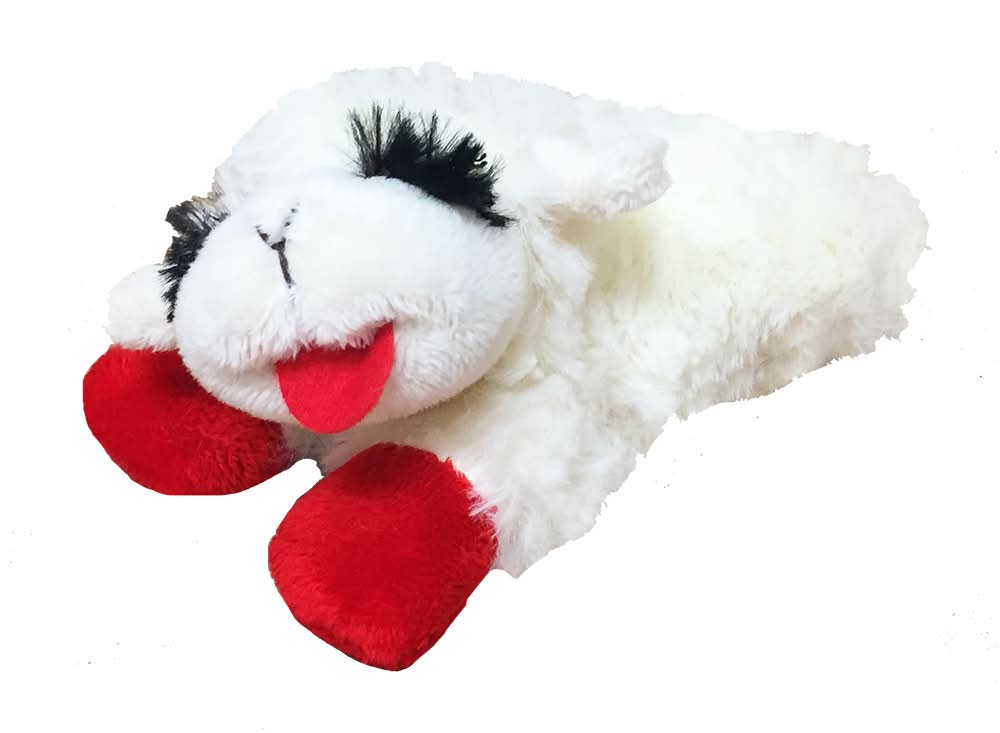 Multipet Lamb Chop Plush Dog Toys (Small)
