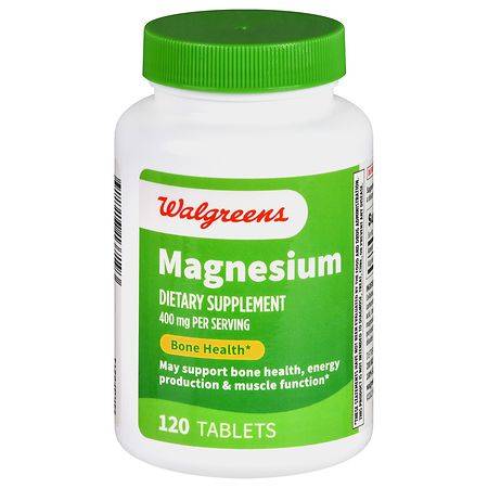Walgreens Magnesium 400 mg (120 ct)