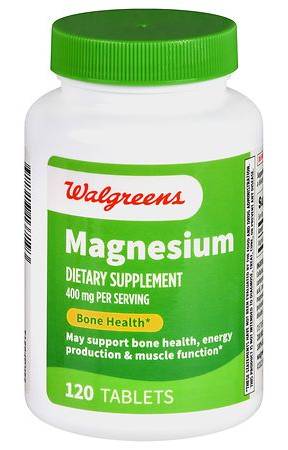 Walgreens Magnesium Tablets (120 ct)