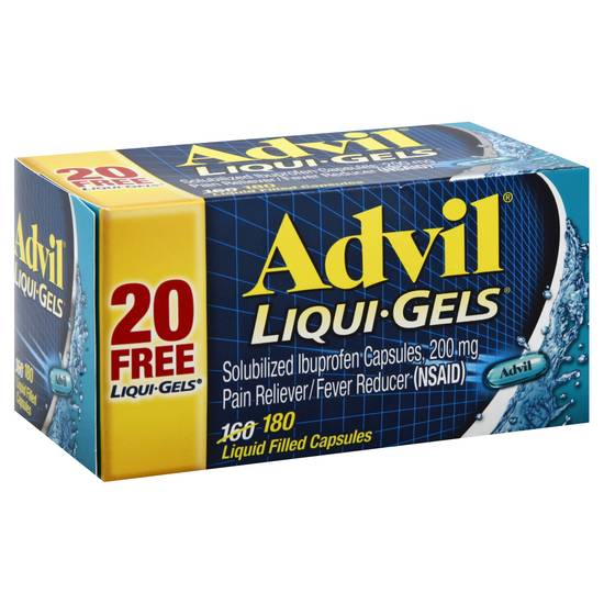 Advil Ibuprofen Liqui-Gels (180 ct)