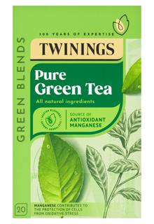 Twinings Pure Green Tea 20 Tea Bags 50g