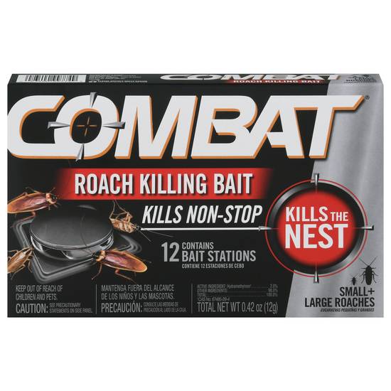 Combat Roach Killing Bait Stations (12 ct)