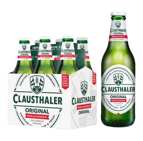 Clausthaler Original Non-Alcoholic 6pk 12oz Btl 0.0% ABV