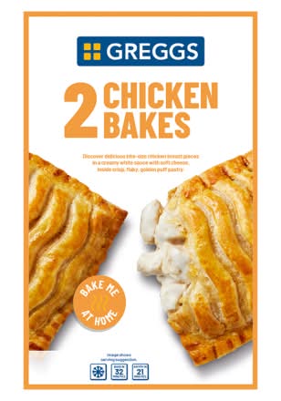Greggs Chicken Bakes (2 pack)