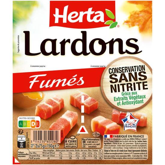 Lardons Fumés sans nitrite