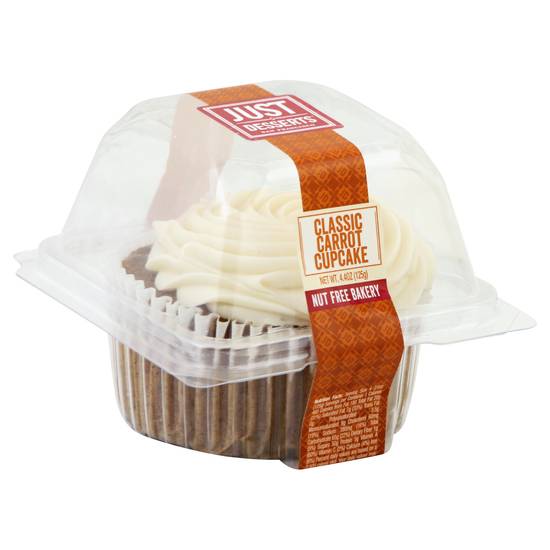 Just Desserts All Natural Classic Carrot Cupcake