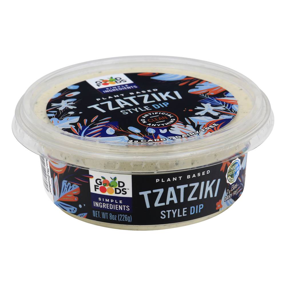 Good Foods Plant Based Tzatziki Style Dip (8 oz)