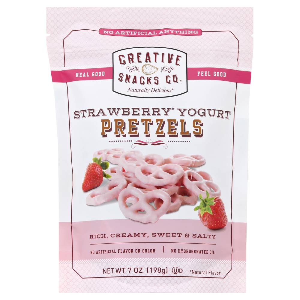 Creative Snacks Strawberry Yogurt Pretzels