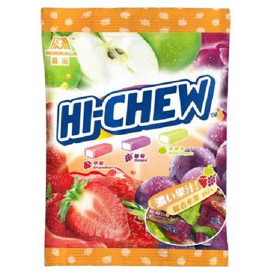 森永嗨啾軟糖袋裝-綜合水果口味110g