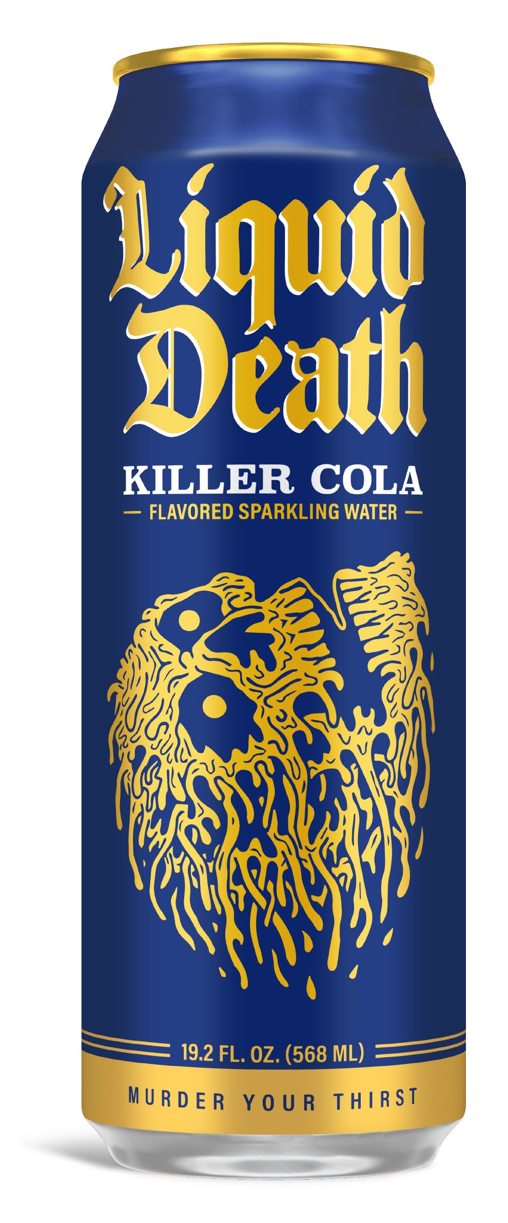 Liquid Death Flavored Sparkling Water, Killer Cola (19.2 fl oz)