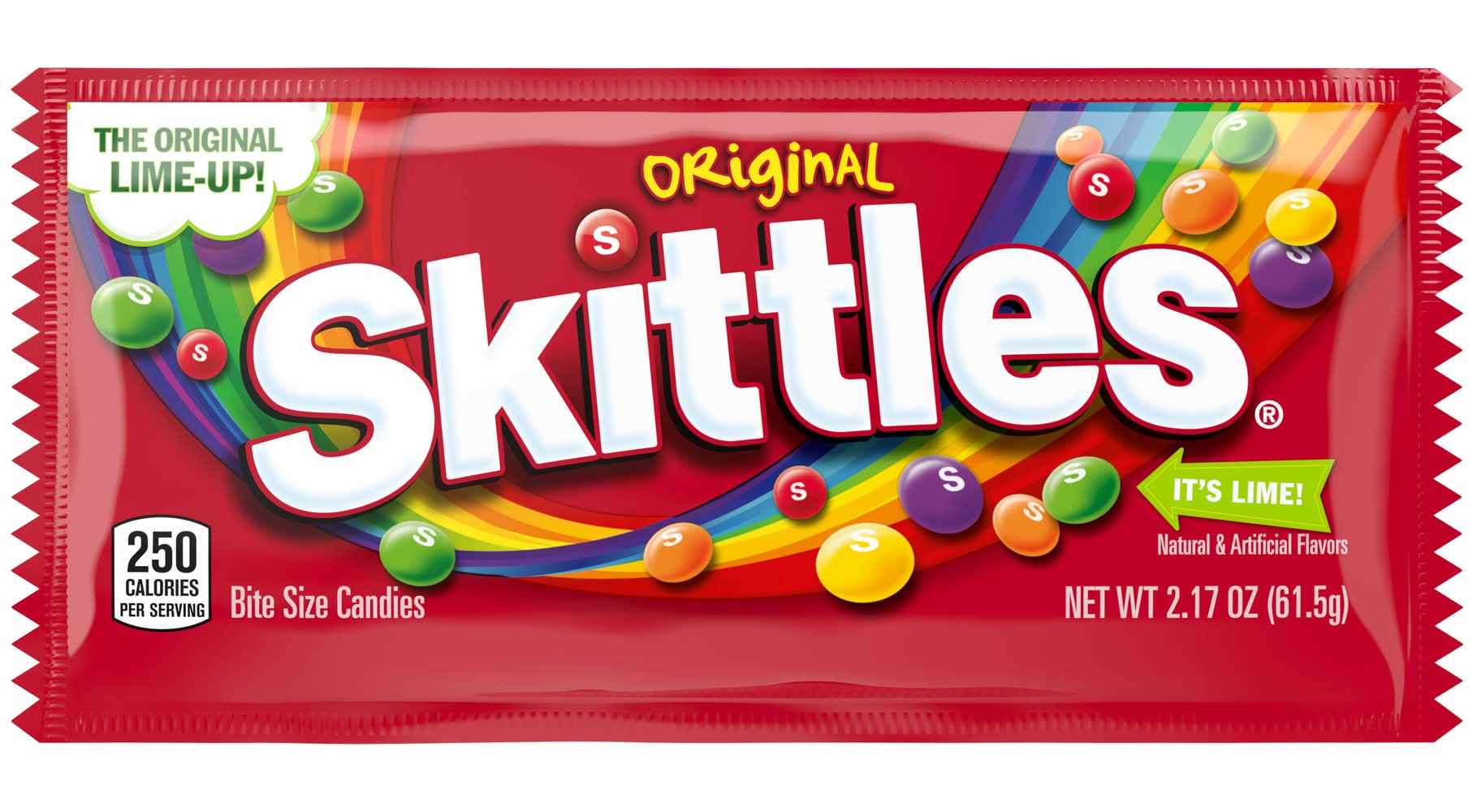 Skittles Original Bite Size Candies, Assorted (2.17 oz)