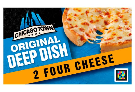 Chicago Town Deep Dish Four Cheese Mini Pizzas (2 pack)