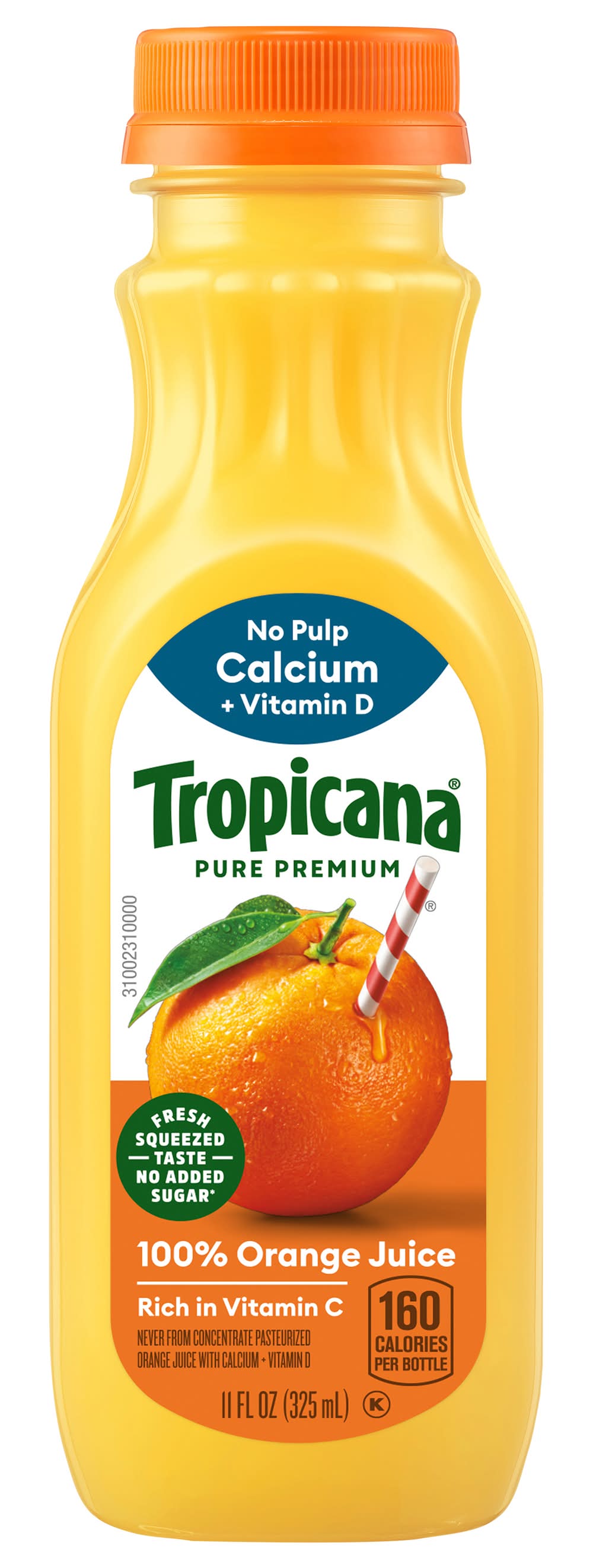 Tropicana Pure Premium No Pulp 100% Orange Juice (11 fl oz)