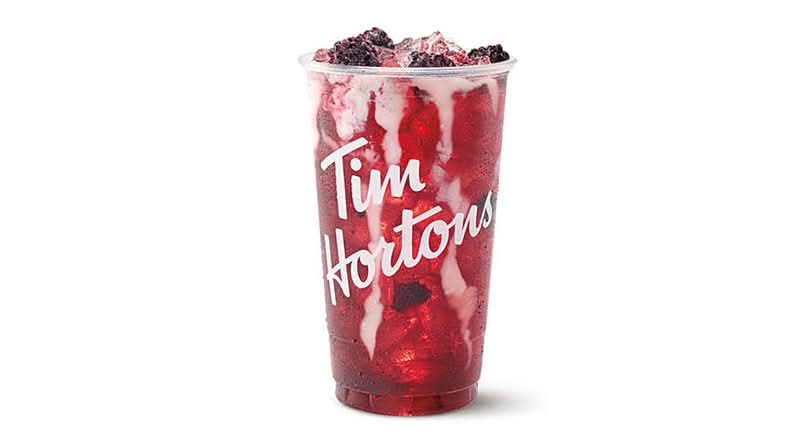 Blackberry Citrus Coconut Milk Refresher