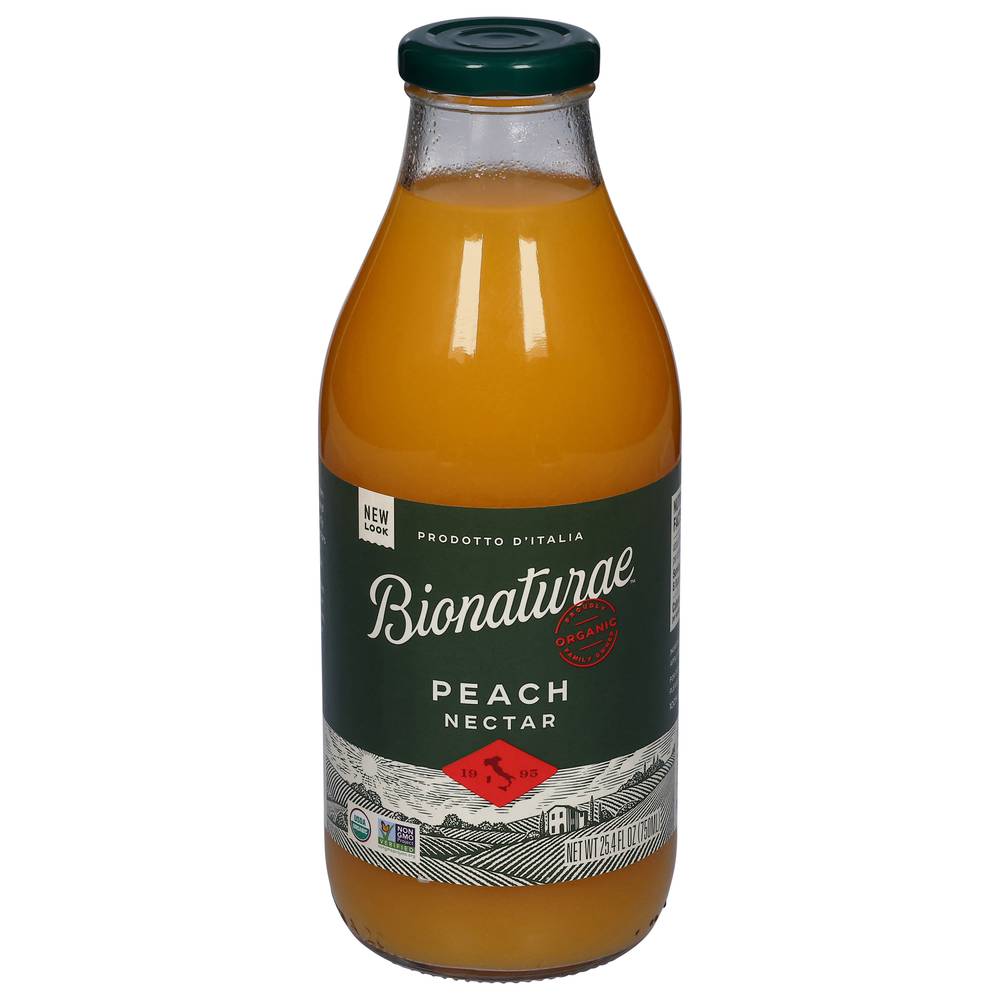 Bionaturae Organic European Style Peach Nectar (25.4 fl oz)