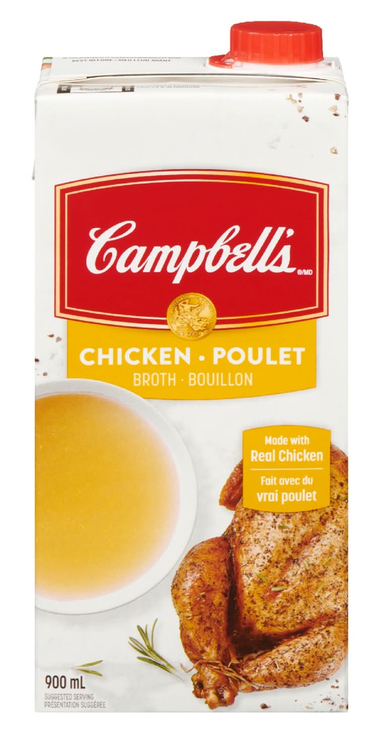 Campbell's Chicken Broth (900 ml)