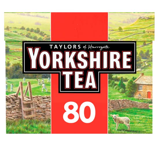 Taylors of Harrogate Yorkshire Red Teabags (80 pack)