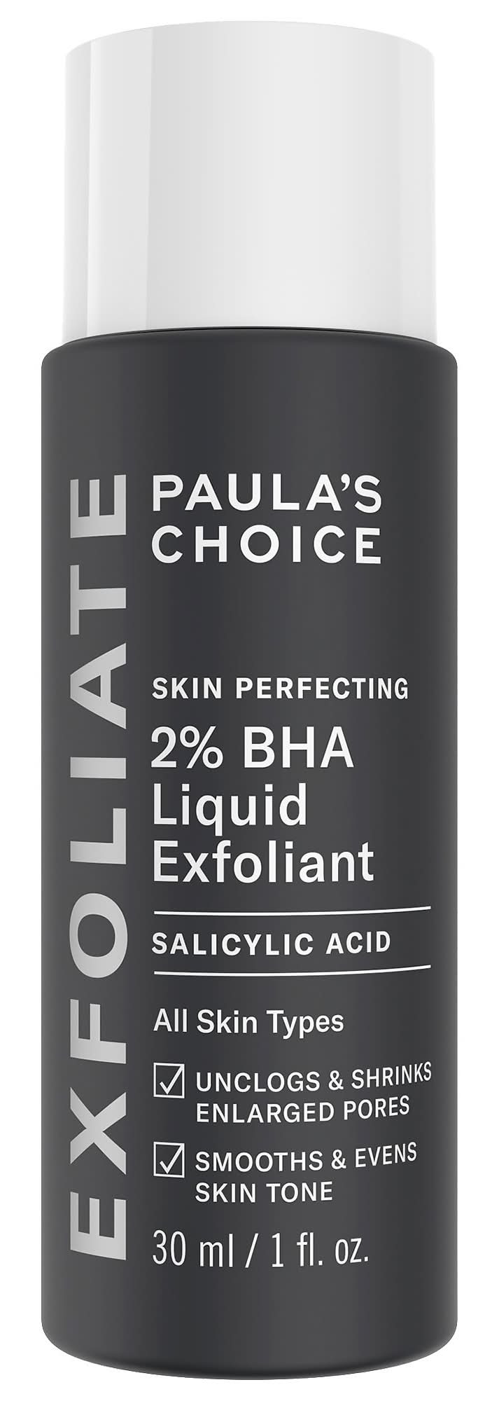 Paula'S Choice Mini Skin Perfecting 2% BHA Exfoliating Toner for Clear Skin 1 oz/30 ml