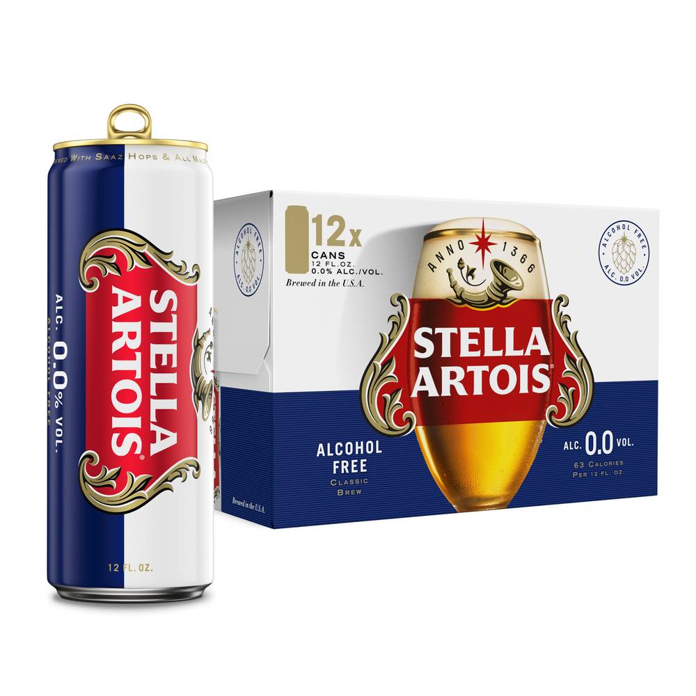 Stella Artois Liberte Non Alcoholic Malt Beverage (12 x 12 fl oz)