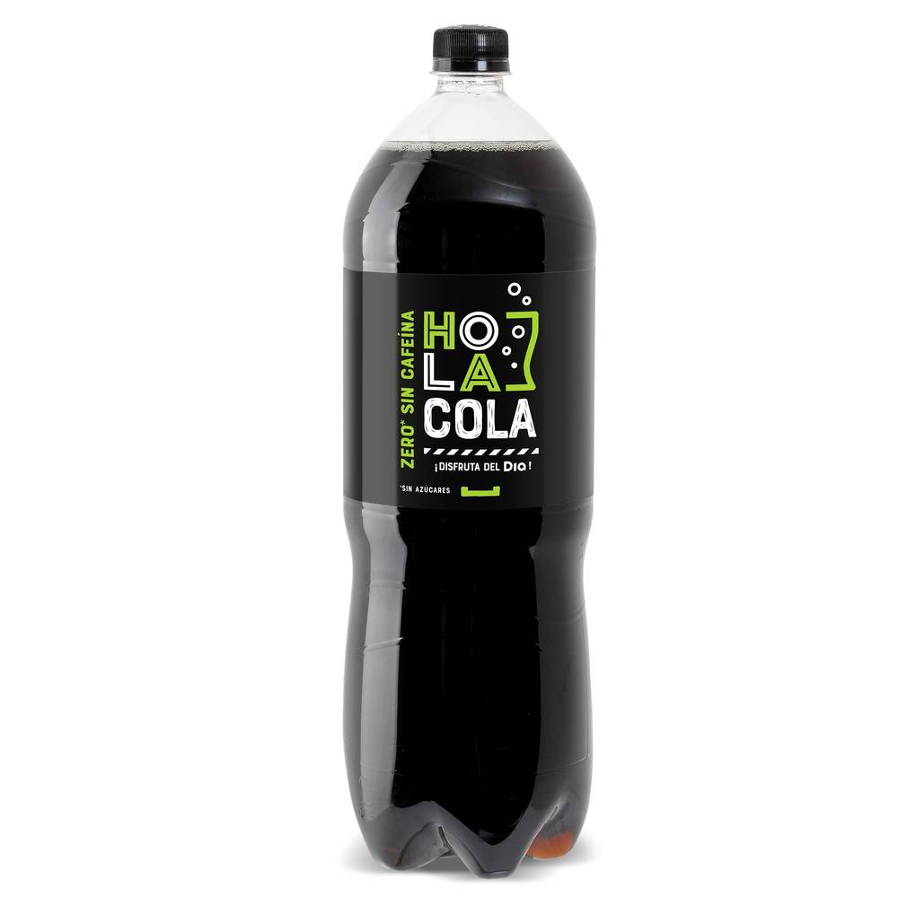 Refresco De Cola Zero Sin Cafeína Hola Cola De Dia Botella 2 L