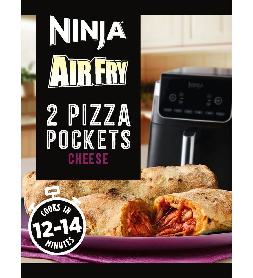 Ninja Cheese Pizza Pockets (2 pack)