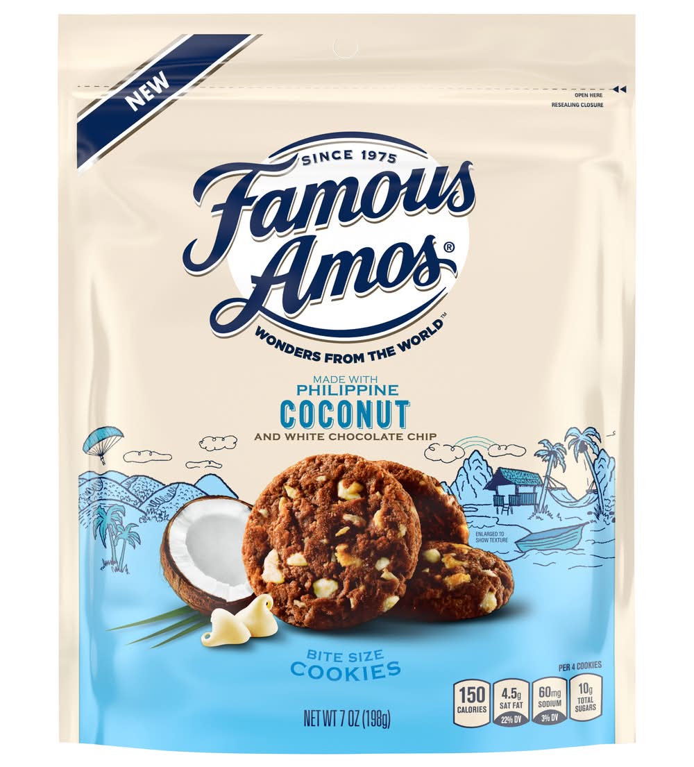 Famous Amos Coconut and White Chocolate Chip Cookies (7 oz)