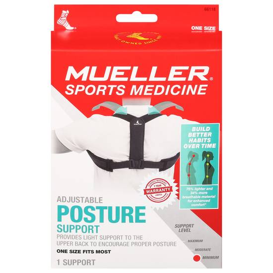 Mueller's Adjustable Posture Corrector, Moderate Support