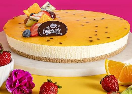 Tropical Passionfruit Cheesecake
