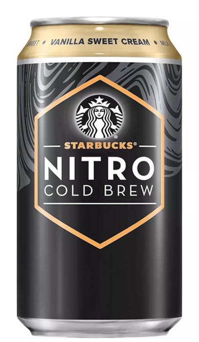 Starbucks Nitro Cold Brew Vanilla Sweet Cream 9.6oz