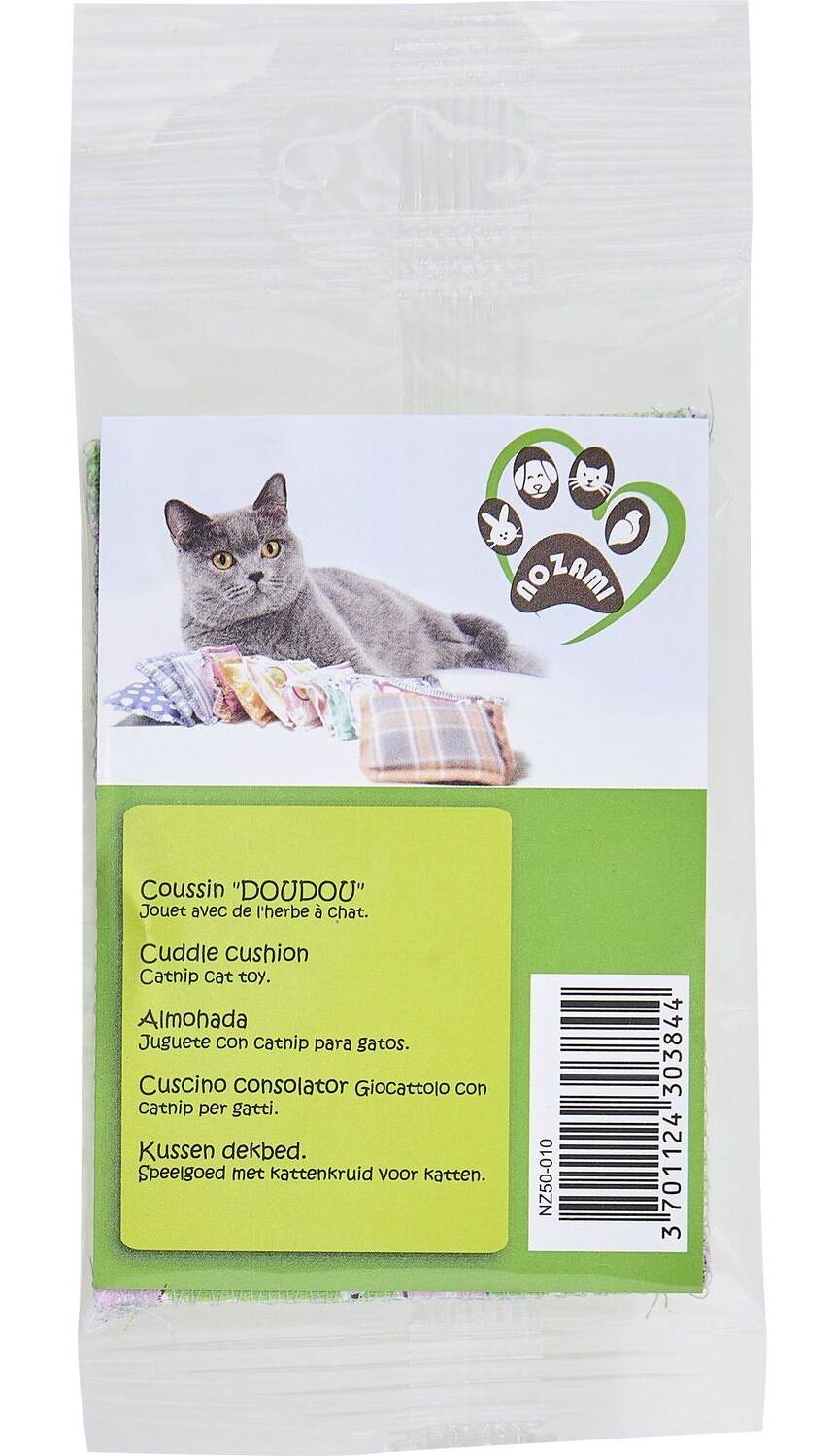 Carrefour - Coussin pour chat doudou le jouet