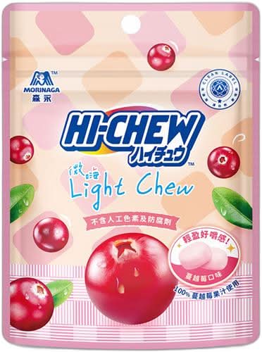 森永微嗨純粹莓好蔓越莓軟糖