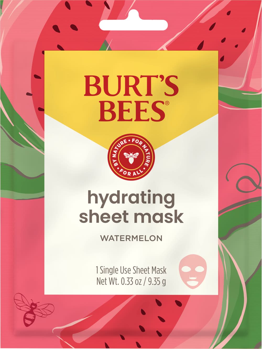 Burt's Bees Hydrating With Watermelon Sheet Mask (9.35 g)