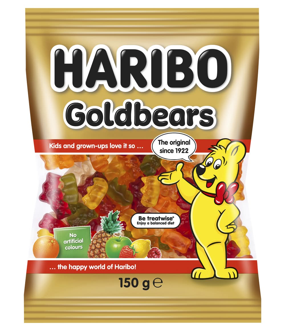 Haribo Goldbears Jellies, Assorted (150g)