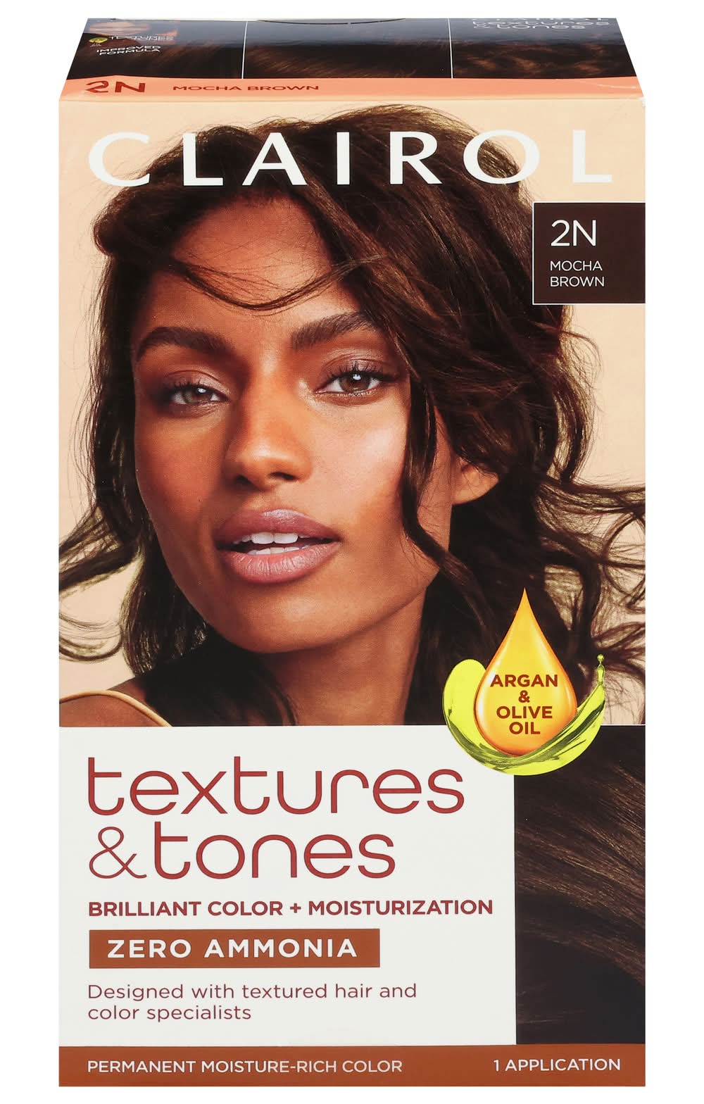 Clairol Textures & Tones, 2n Mocha Brown