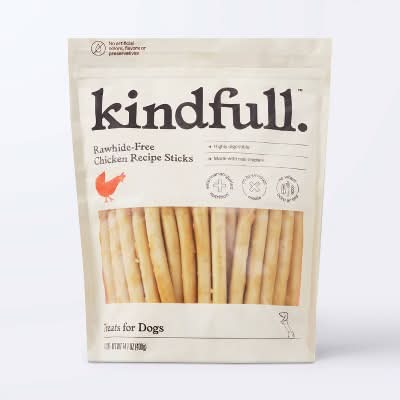 Kindfull Hide Free Chicken Recipe Stick Dog Treat (14.1 oz, 40 ct)