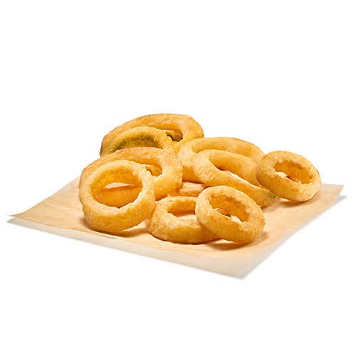 10 Crispy Onion Rings