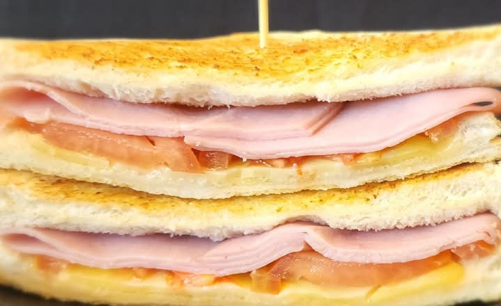 Ham Cheese & Tomato Toastie