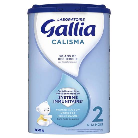 Gallia Calisma 2ème âge de 6 à 12 mois 830g