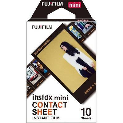 Fujifilm Instax Mini Contact Sheet Instant Film ( 10 ct )