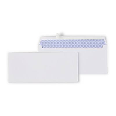 Staples Easyclose Security Tinted Business Envelopes, 4 1/8 x 9 1/2 in, White (500 ct)