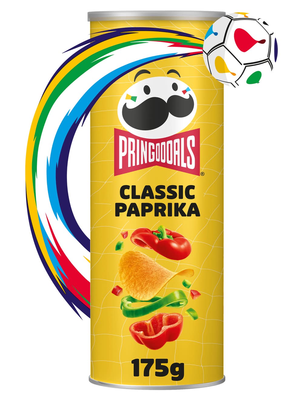 Pringles - Chips tuiles classique, paprika (175g)