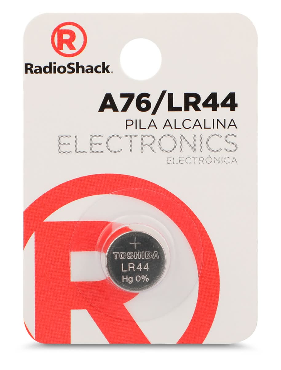 RadioShack · Pila para reloj a76/lr44