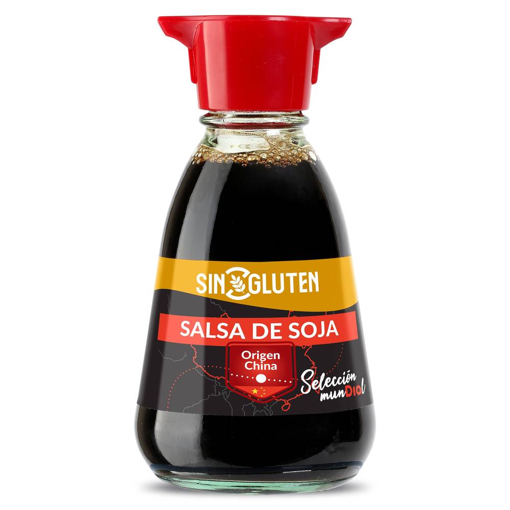 Salsa De Soja Sin Gluten Selección Mundial De Dia Frasco 150 Ml