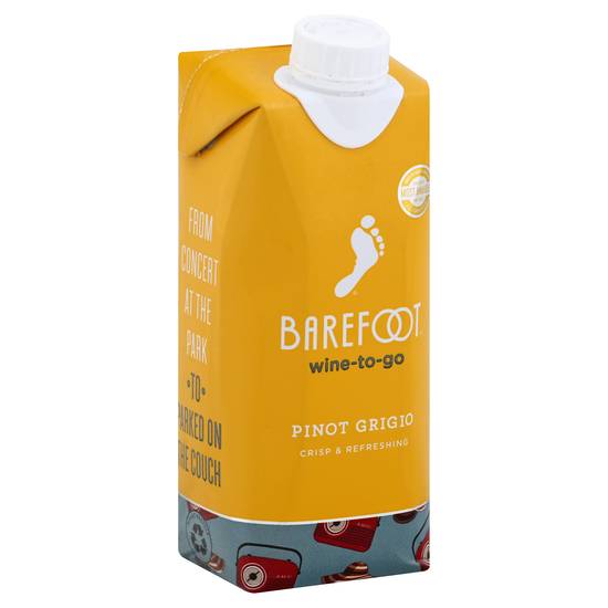 Barefoot Pinot Grigio White Wine (500 ml)