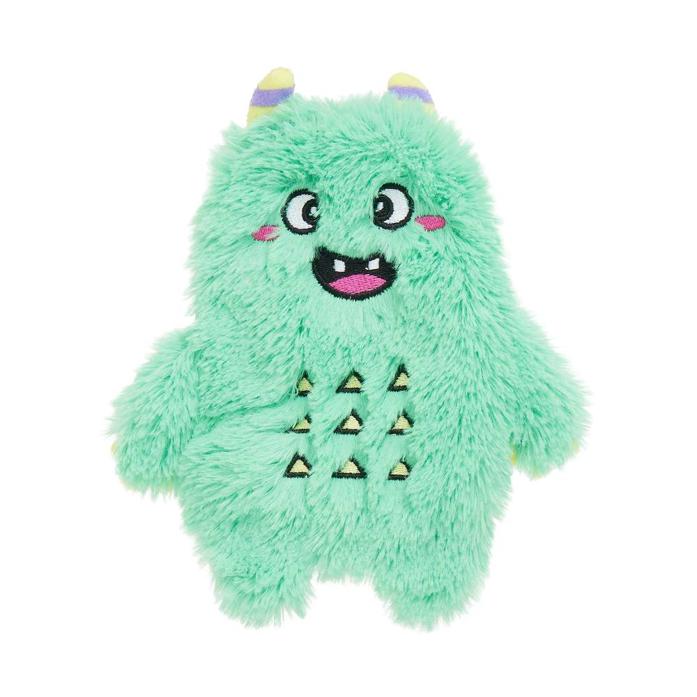 Thrills & Chills Flattie Monster Dog Toy (Color: Green)