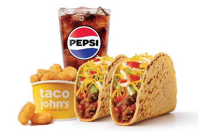 Two Super Crispy Tacos Combo