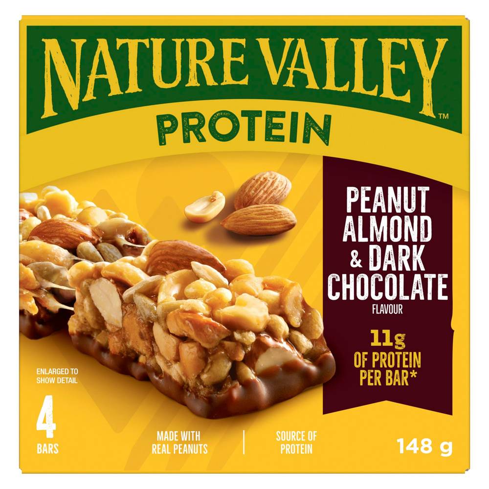 Nature Valley Protein Bars, Peanut-Almond-Dark Chocolate (148 g, 4 ct)