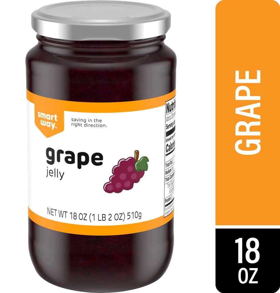 Smart Way Jelly, Grape (18 oz)
